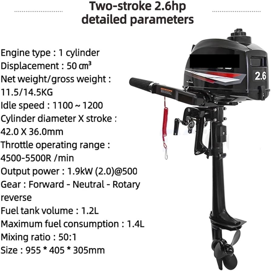 Amazon.co.jp: 馬力船外機、 2ストローク、4ストローク